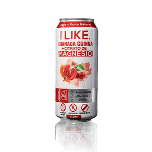 Agua Granada Guinda Magnesio I Like ( 3 x 473 ML )