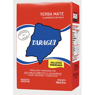 Yerba Mate Prensada con Palo Taragui ( 2 x 250 G )