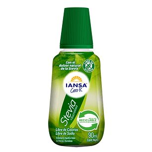 Endulzante Iansa Cero K Stevia ( 90 ML )