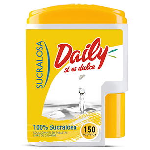 Endulzante Sucralosa Tabletas Daily ( 150 UD )