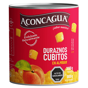 Duraznos en Cubitos Aconcagua ( 3 KG )