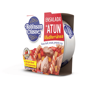 Ensalada de Atún Robinson Crusoe Mediterránea ( 3 x 160 G )