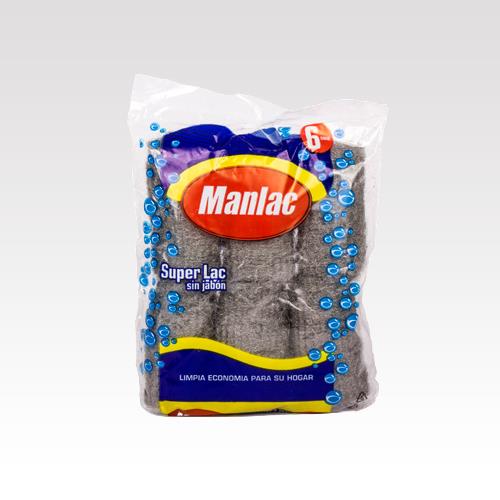 Pads Superlac Sin Jabón Manlac ( 5 x 6 UD )