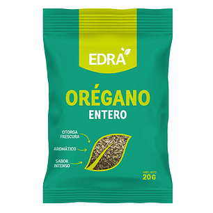 Orégano Entero Edra ( 5 x 20 G )