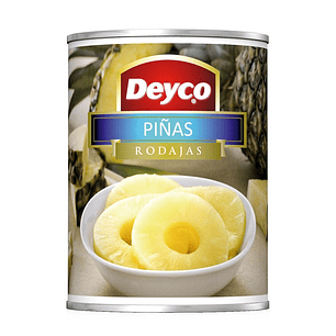 Piñas Rodajas Deyco ( 3 x 567 G )