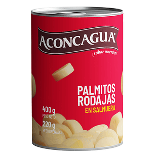 Palmitos Rodajas Aconcagua ( 3 x 400 G )