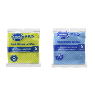 Paño Esponja Virutex ( 4 x 6 UD )