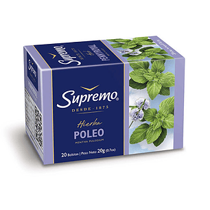 Infusión Poleo Supremo ( 4 x 20 Bolsitas )