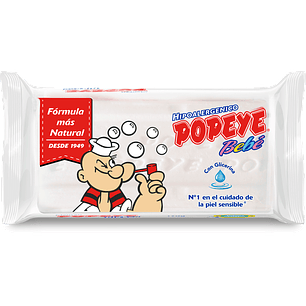 Jabón en Barra Bebé Popeye ( 3 x 170 G ) 