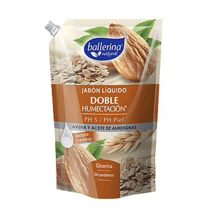 Jabón Ballerina Doypack Avena y Almendras ( 2 x 750 ML )