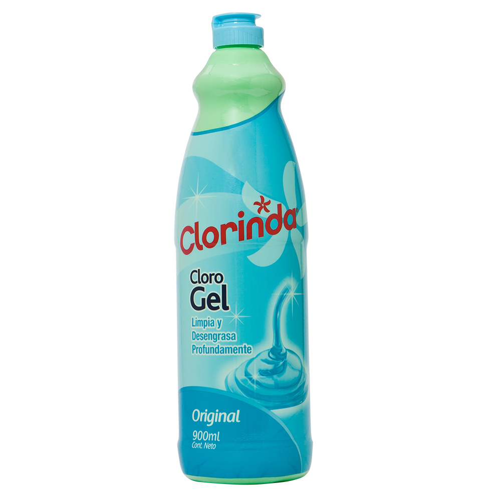 Cloro Gel Tradicional Clorinda ( 3 x 900 ML )