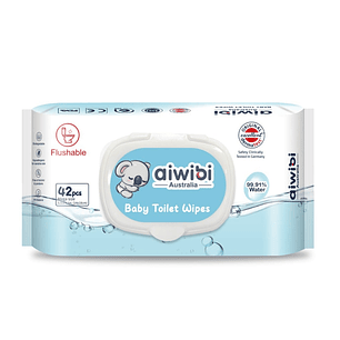 Toallitas Húmedas Aiwibi Biodegradables WC ( 3 x 42 UD )