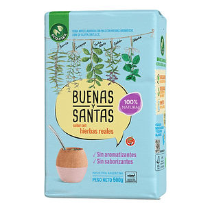 Yerba Mate Compuesta Buenas y Santas ( 2 x 500 G )