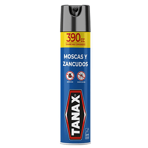 Insecticida Aerosol Tanax Moscas y Zancudos ( 3 x 390 ML )