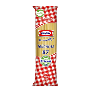 Fideos Tallarín 87 Carozzi ( 5 x 400 G )