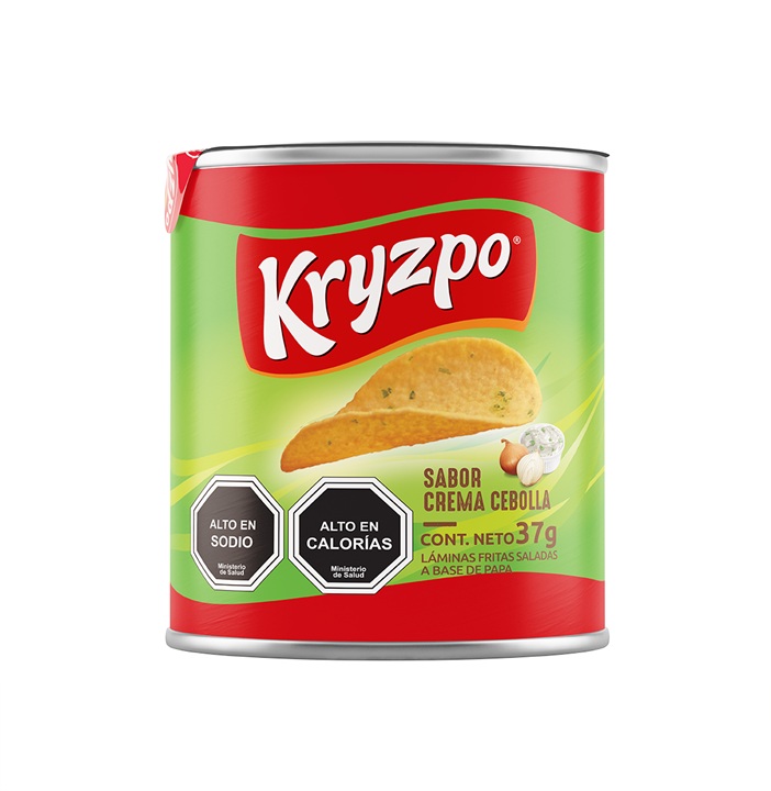 Papas Fritas Kryzpo Crema Cebolla ( 6 x 37 G )