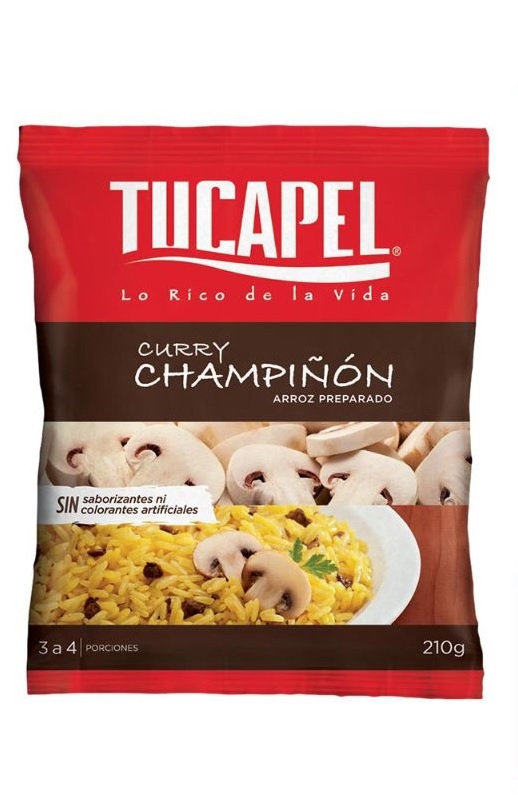 Arroz Tucapel Champiñón ( 3 x 210 G ) 1