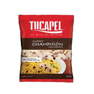 Arroz Tucapel Champiñón ( 3 x 210 G )