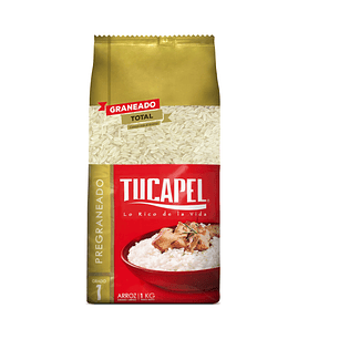 Arroz Grado 1 Pregraneado Tucapel ( 5 x 1 KG )