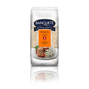 Arroz Grado 2 Premium Banquete ( 5 x 1 KG )