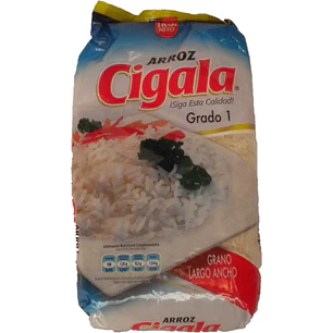 Arroz La Cigala Grado 1 ( 5 x 1 KG )