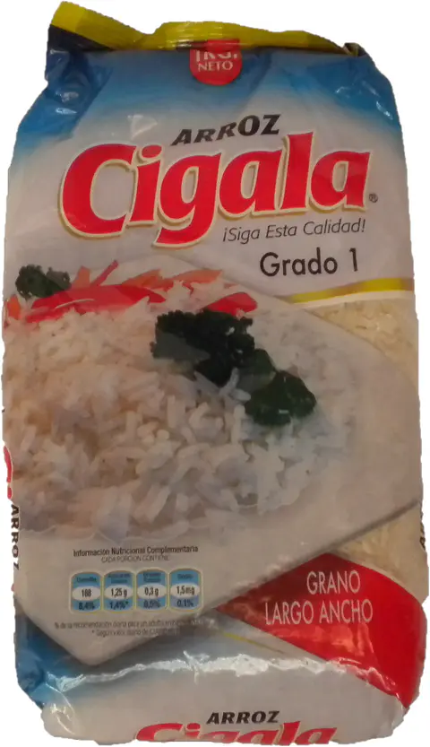 Arroz La Cigala Grado 1 ( 5 x 1 KG )