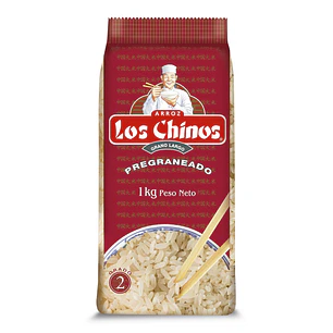 Arroz Pregraneado Grado 2 Los Chinos ( 5 x 1 KG )