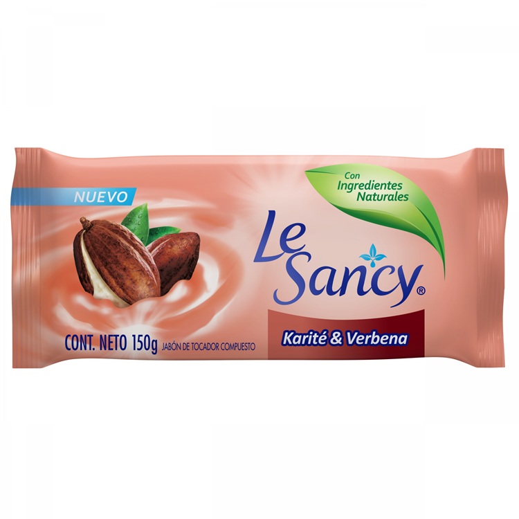 Jabón en Barra Le Sancy Karité y Verbena ( 4 x 150 G ) 1