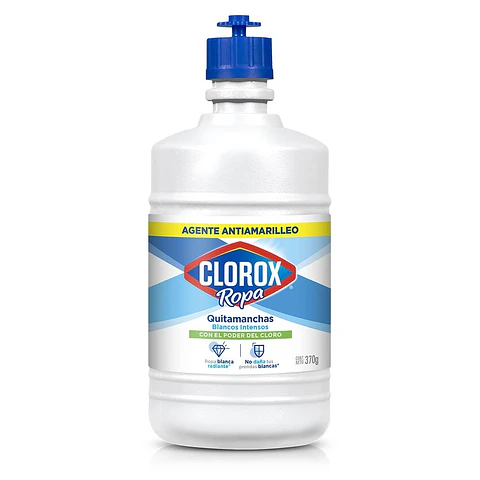Quitamanchas Ropa Blancos Intensos Clorox ( 3 x 370 G )