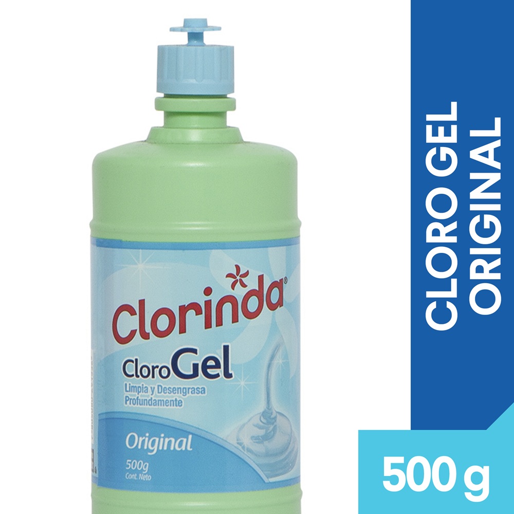 Cloro Gel Original Clorinda ( 3 x 500 ML ) 1