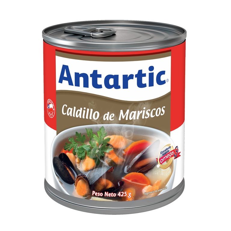 Caldillo de Mariscos Antartic ( 3 x 425 G ) 1
