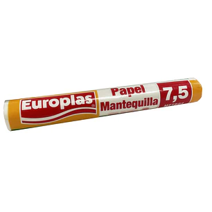 Papel Mantequilla Europlas ( 7.5 MT )