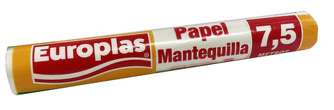 Papel Mantequilla Europlas ( 7.5 MT )