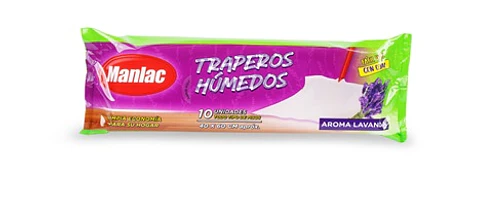 Trapero Húmedo Manlac Lavanda ( 3 UD )