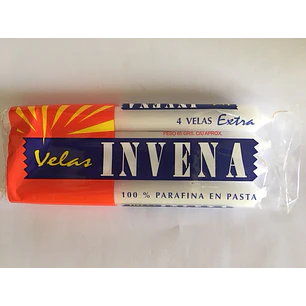 Velas Invena Extra Grande ( 3 x 4 UD )