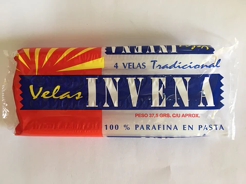 Velas Invena Tradicional ( 5 x 4 UD )