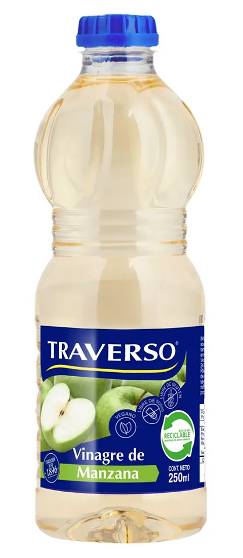 Vinagre de Manzana Traverso ( 3 x 250 ML )
