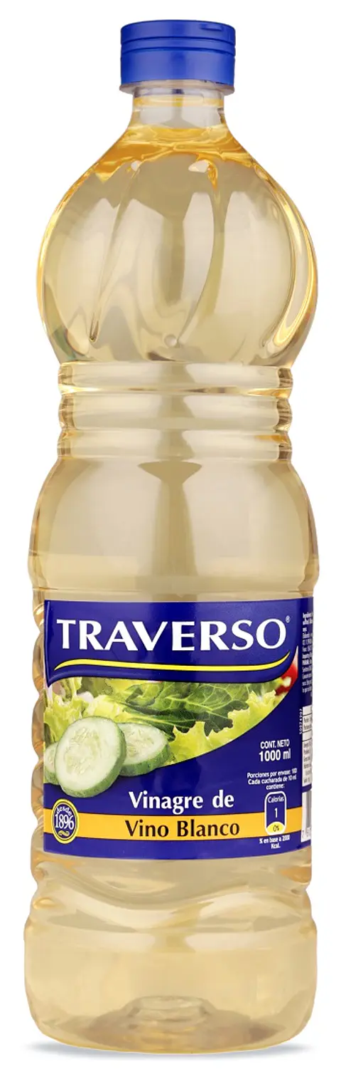 Vinagre Blanco Traverso ( 3 x 1 LT )