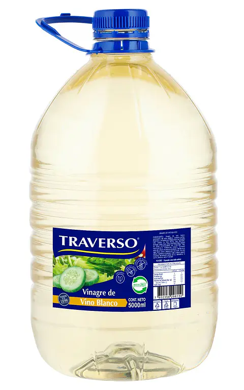Vinagre Blanco Traverso ( 5 LT )