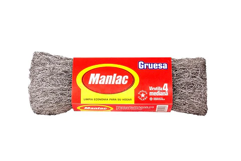 Virutilla Gruesa Mediana Manlac ( 6 UD )