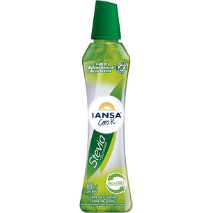Endulzante Iansa Cero K Stevia ( 180 ML )