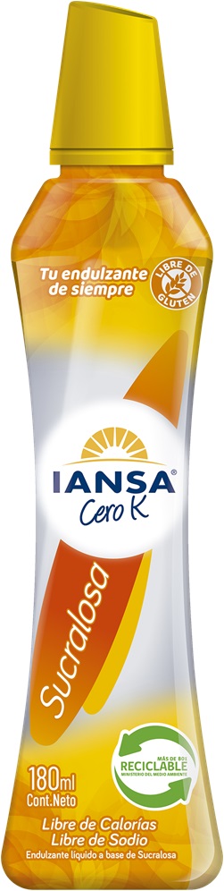 Endulzante Iansa Cero K Sucralosa ( 180 ML ) 1