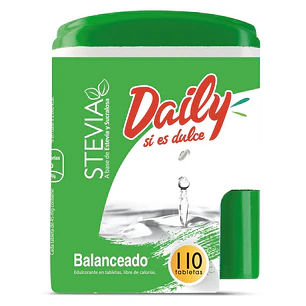 Endulzante Stevia Tabletas Daily ( 110 UD )