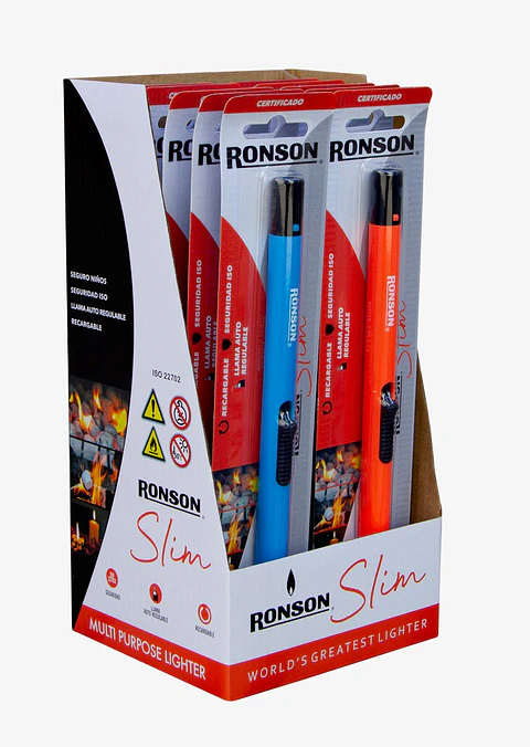 Encendedor de Cocina Slim Ronson ( 12 UD )