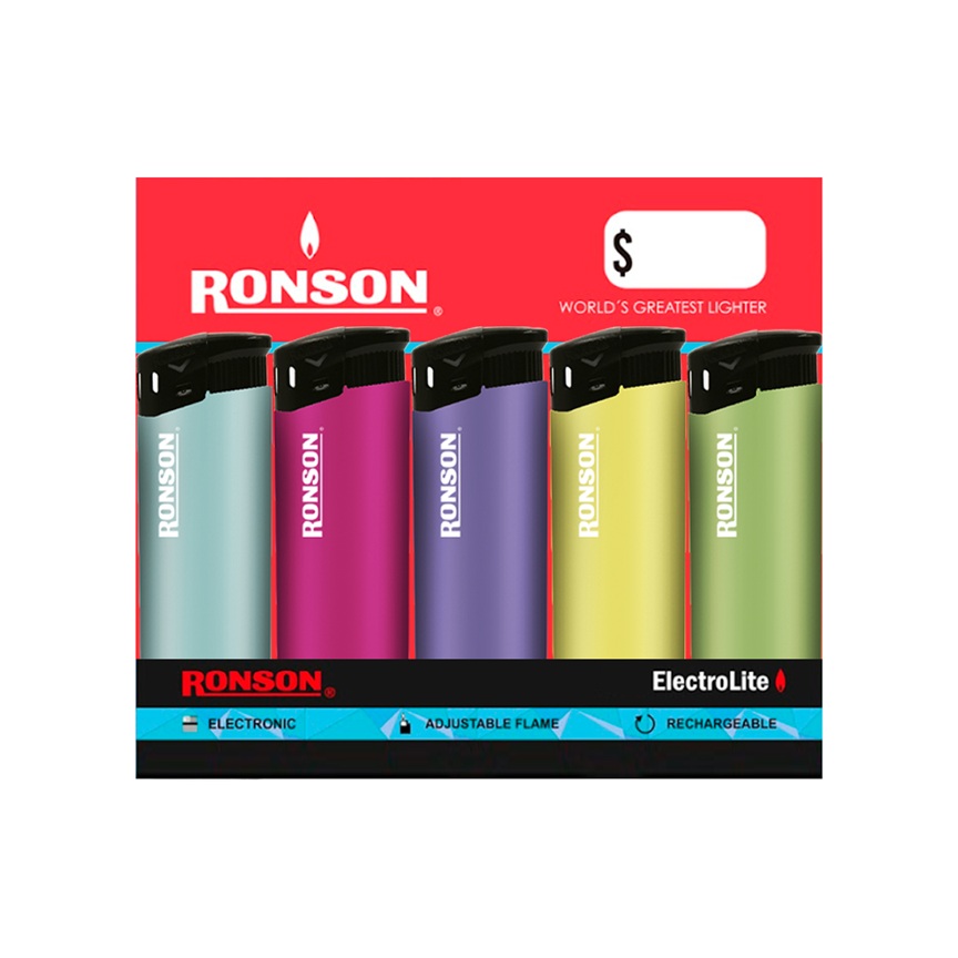 Encendedores Ronson Electrónicos ( 15 UD ) 1