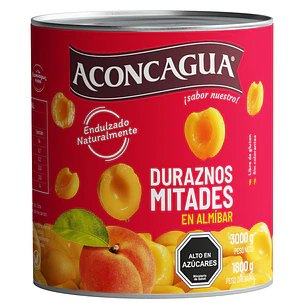 Duraznos Mitades Aconcagua ( 3 KG )