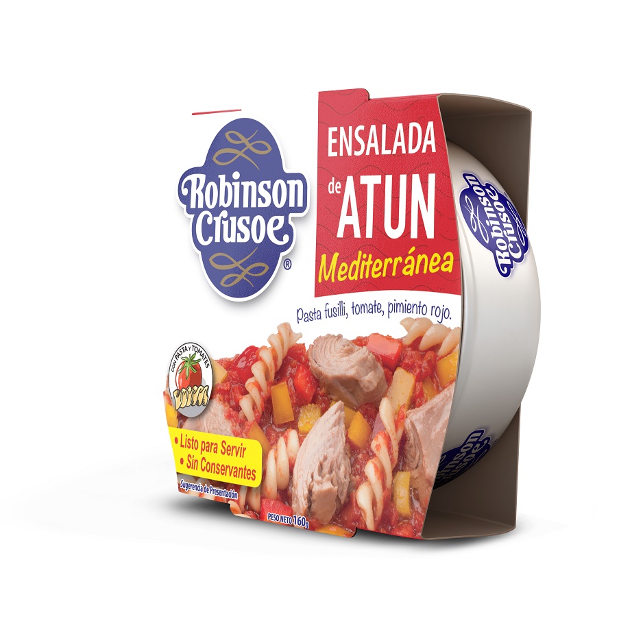 Ensalada de Atún Robinson Crusoe Mediterránea ( 3 x 160 G ) 1