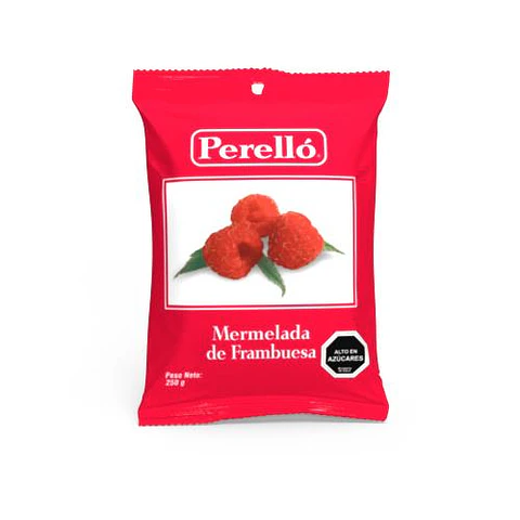 Mermelada de Frambuesa Perelló ( 3 x 250 G )