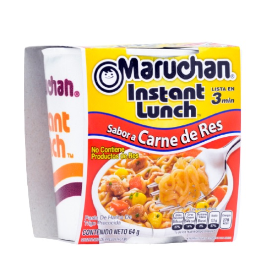 Maruchan Instant Lunch Carne ( 3 x 64 G ) 1