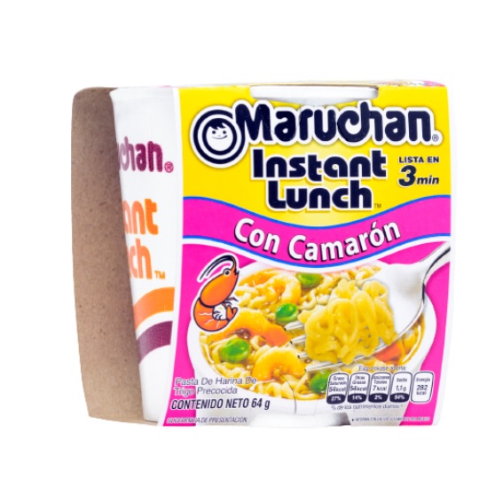 Maruchan Instant Lunch Camarón ( 3 x 64 G ) 1